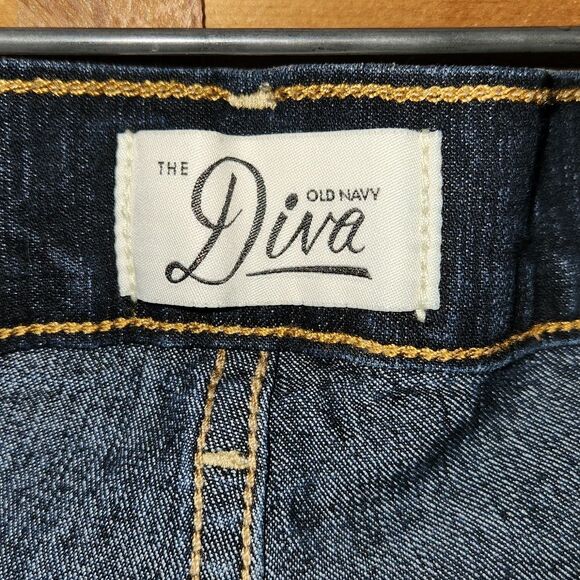 Old Navy Women's Diva Straight Leg Denim Jeans Size 14 Cotton Polyester Spandex - Picture 3 of 11